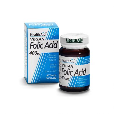 Folic acid 400mcg 90 compresse
