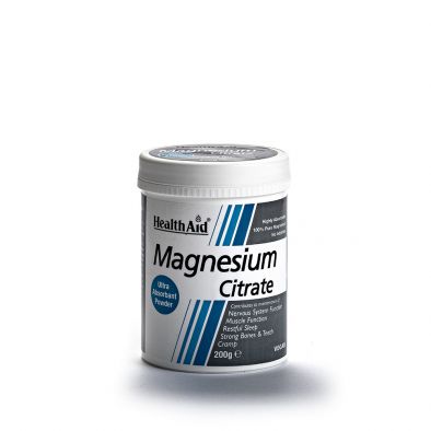 Magnesium Citrate Polvere Pura 100% 200g