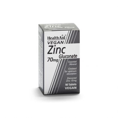 Zinc gluconate 70mg 90 compresse
