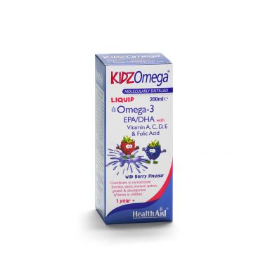 KidzOmega® Liquid (Vit. A, D, E, EPA/DHA) 200ml