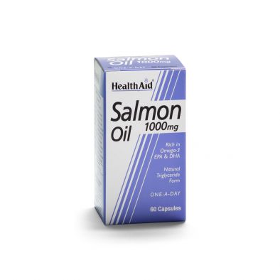 Salmon Oil 1000mg (Vit. E, EPA/DHA) 60 capsule